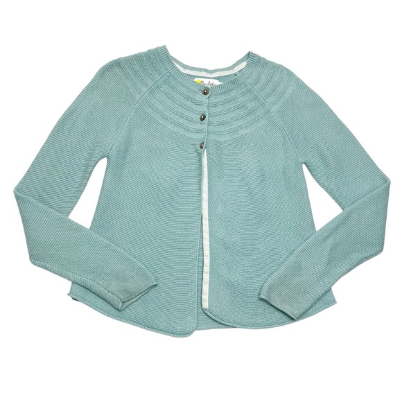 Mini Boden Spa Blue Cardigan (9-10) - Picture 1 of 5